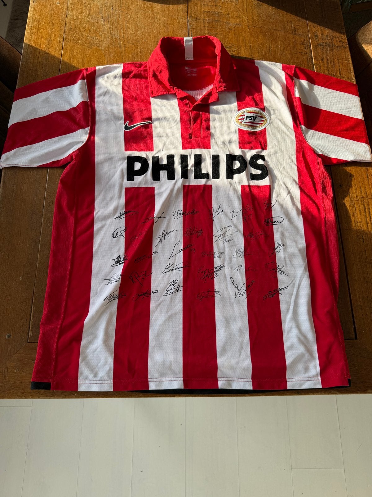 PSV Thuisshirt 2006/2007 - Gesigneerd door het team, Kleding | Heren, Sportkleding, Maat 56/58 (XL), Ophalen of Verzenden, Zo goed als nieuw