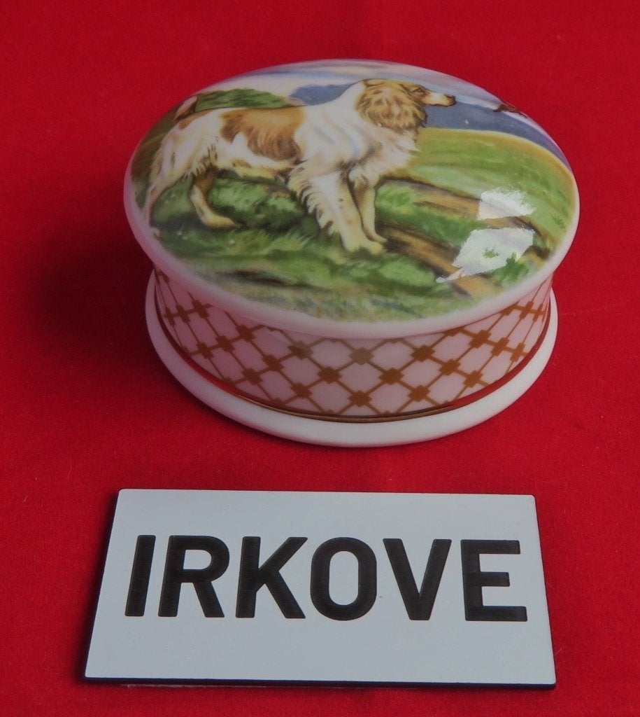 SCHATTIG PILLEN DOOSJE * Porselein *, Verzenden, Zo goed als nieuw, Porselein, Overige typen