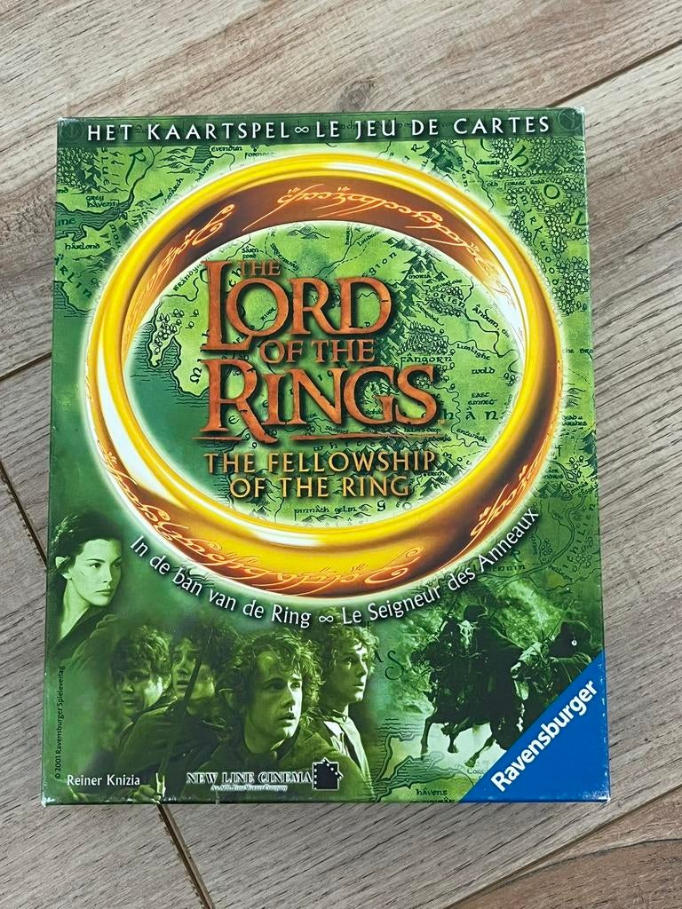 The Lord of The Rings - Het Kaartspel, Hobby en Vrije tijd, Gezelschapsspellen | Bordspellen, Ophalen of Verzenden, Zo goed als nieuw