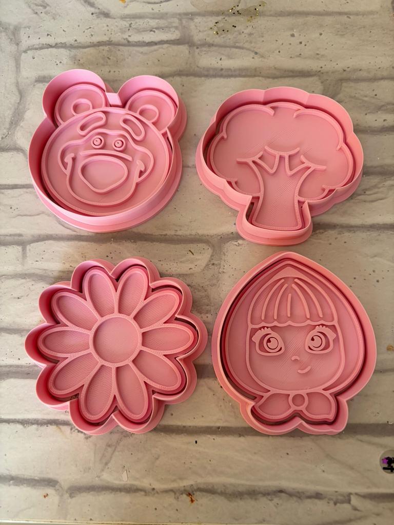 Koekvormpjes masha en de beer, Ophalen of Verzenden, Nieuw, Taarten, Bakvorm