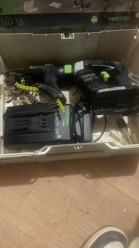 festool invalzaag, Doe-het-zelf en Verbouw, Invalzaag, Ophalen of Verzenden, Zo goed als nieuw, 30 tot 70 mm