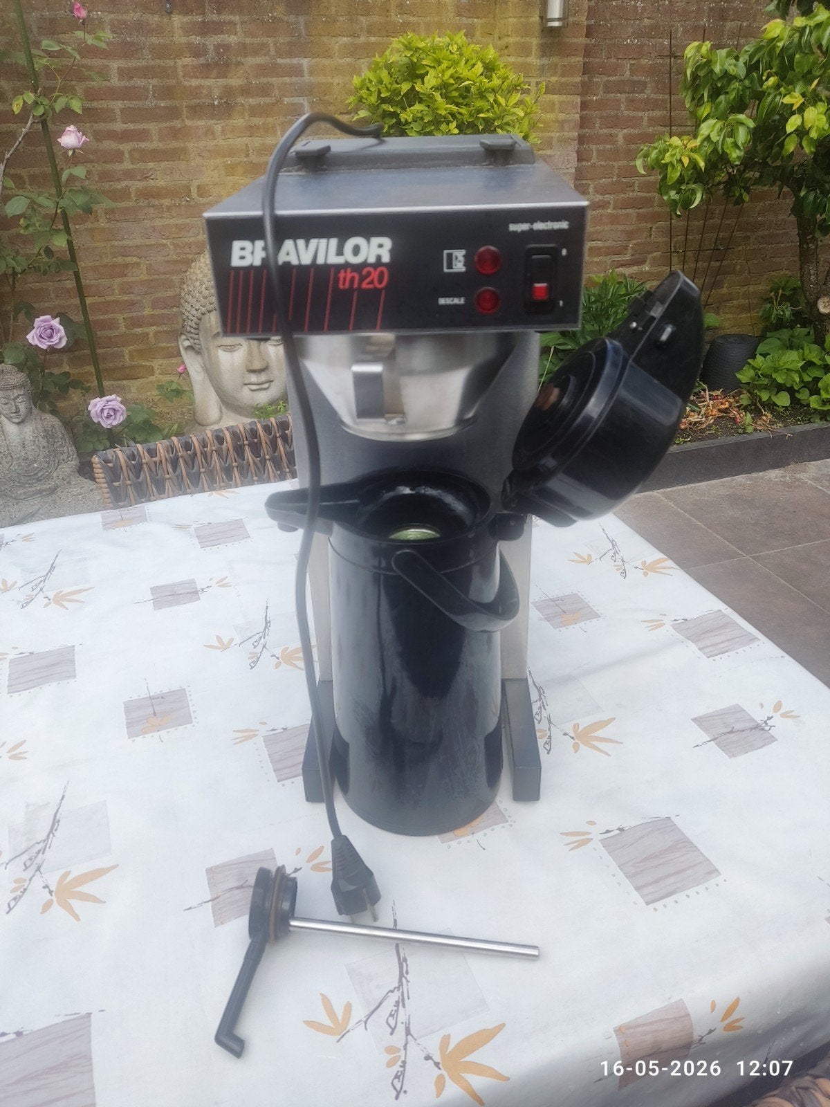 Refurbished bravilor th horeca koffiezetapparaat thermoskan, Ophalen of Verzenden, Nieuw