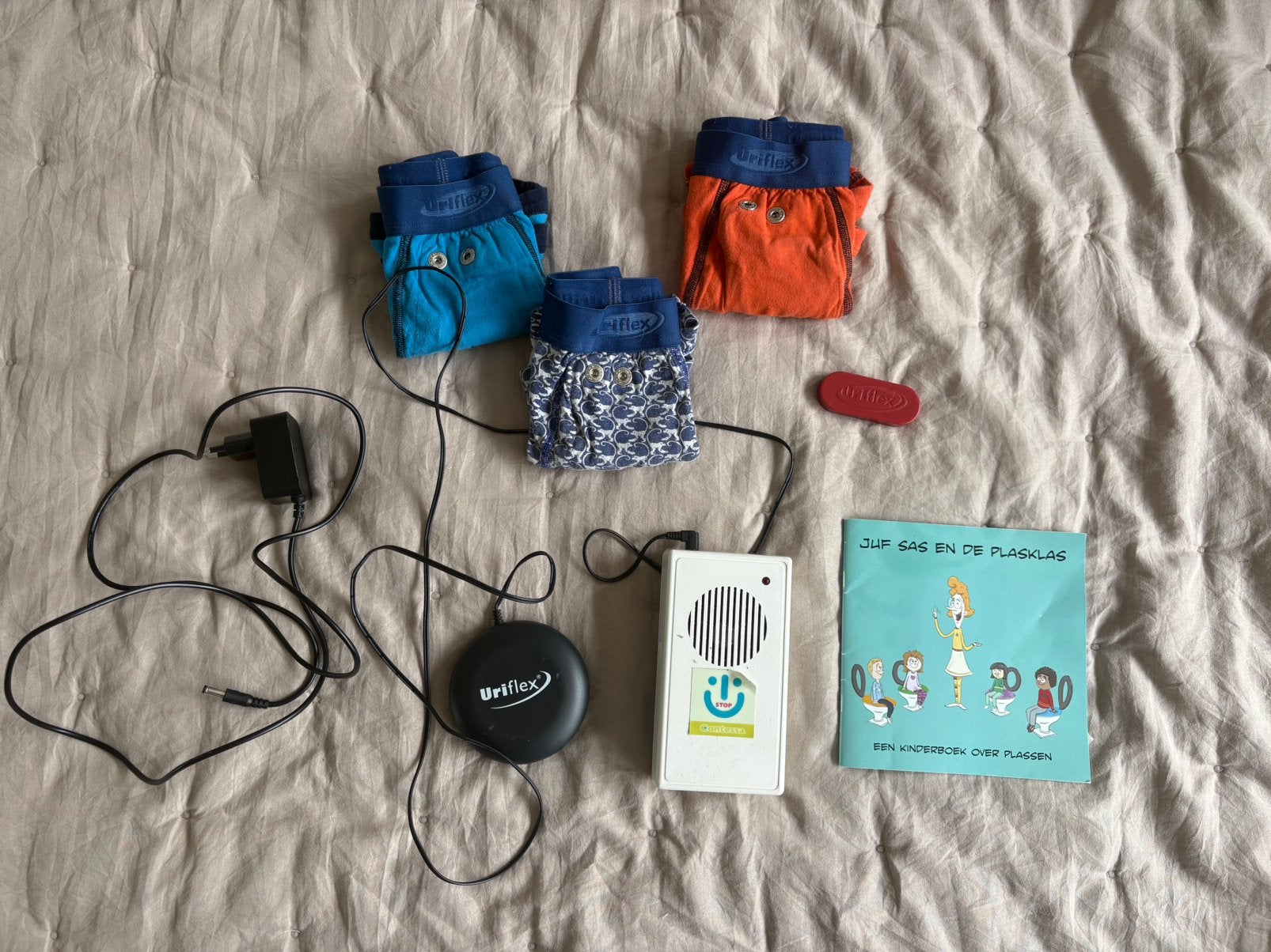 Uriflex Contessa plaswekker – compleet met bedshaker etc, Kinderen en Baby's, Overige Kinderen en Baby's, Ophalen of Verzenden