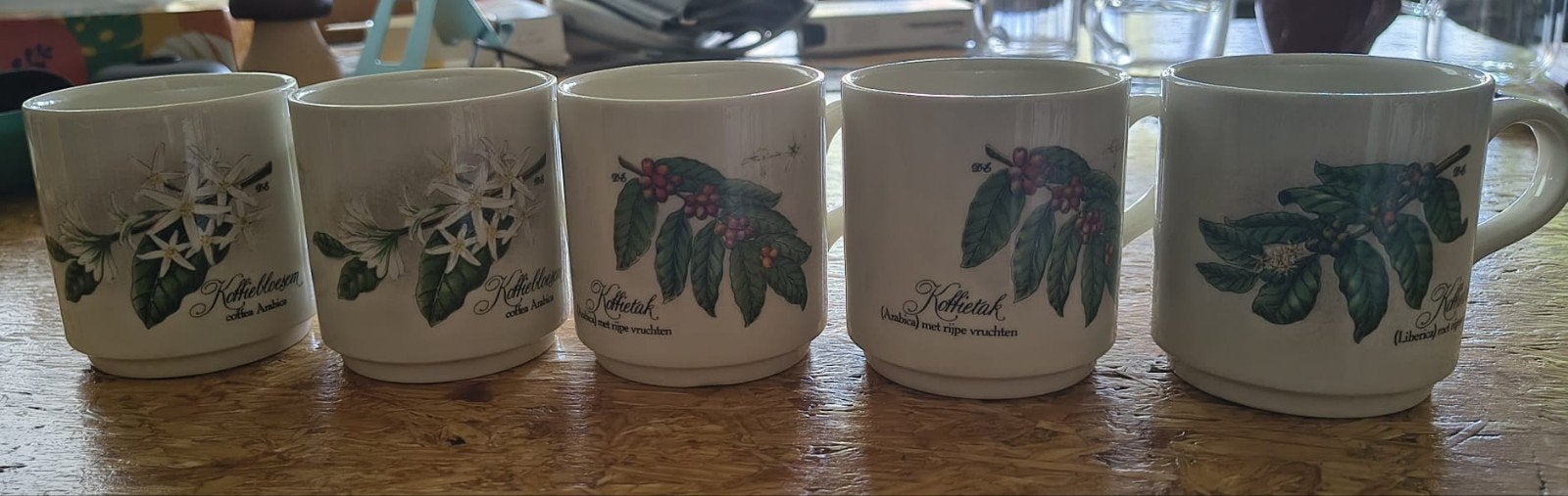 Vintage Villeroy & Boch Koffiemokken, Ophalen of Verzenden