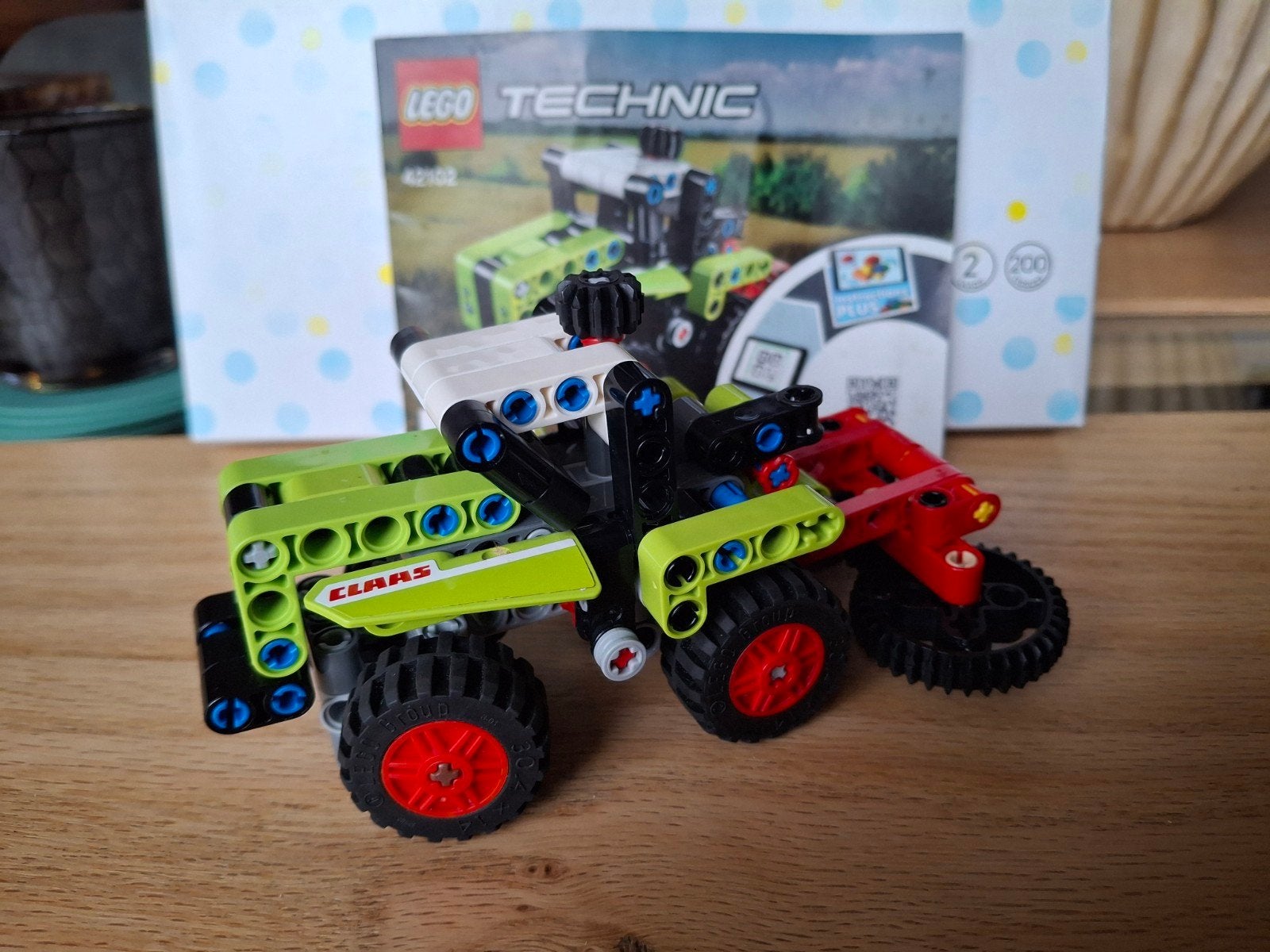 Lego Technic 42102 Claas Xerion Tractor, Lego, Inclusief instructies, Ophalen of Verzenden, Zo goed als nieuw