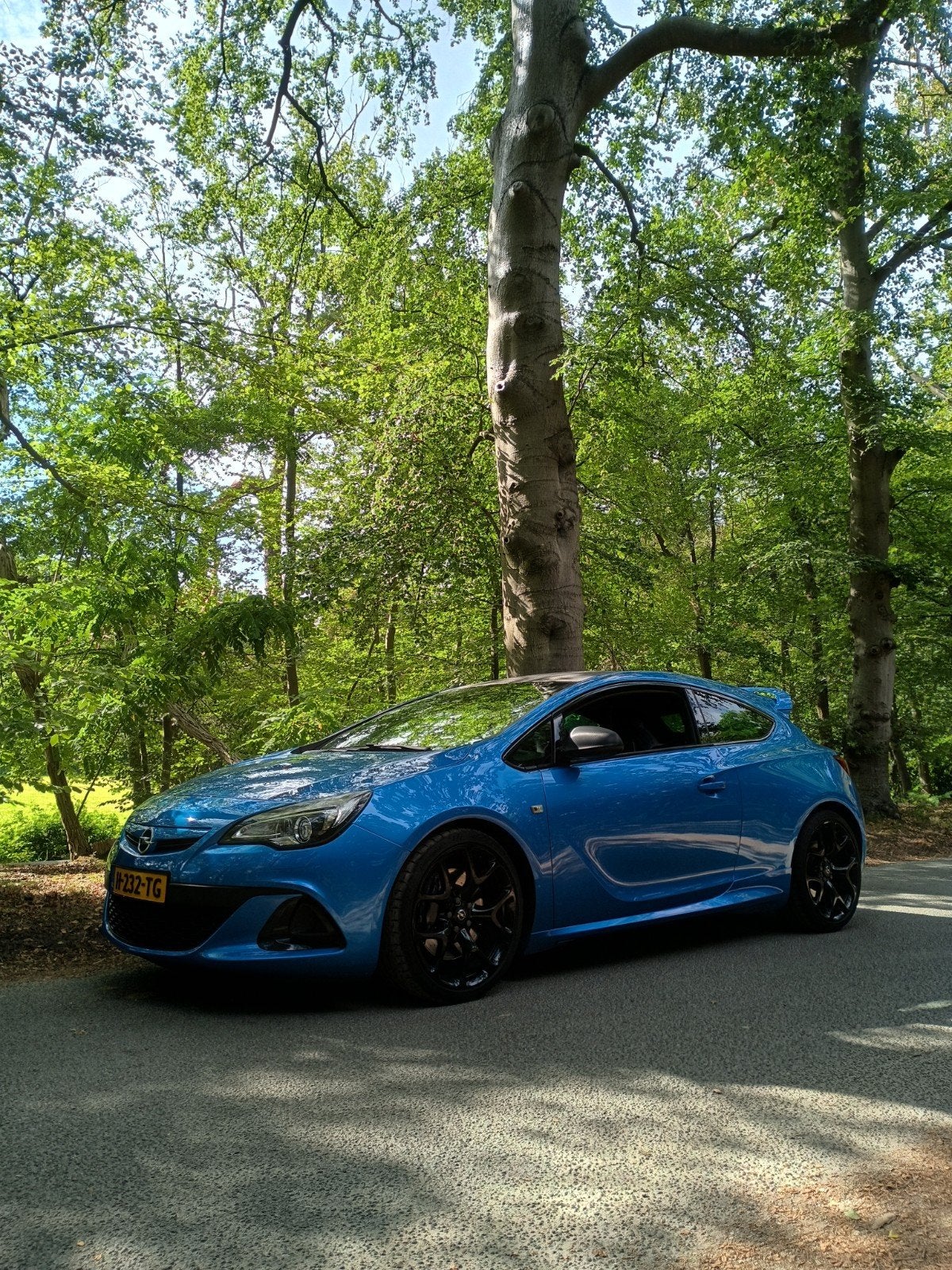 Opel Astra 2.0 Turbo 206KW GTC OPC 2013 Blauw, Voorwielaandrijving, Navigatiesysteem, Zwart, 4 cilinders