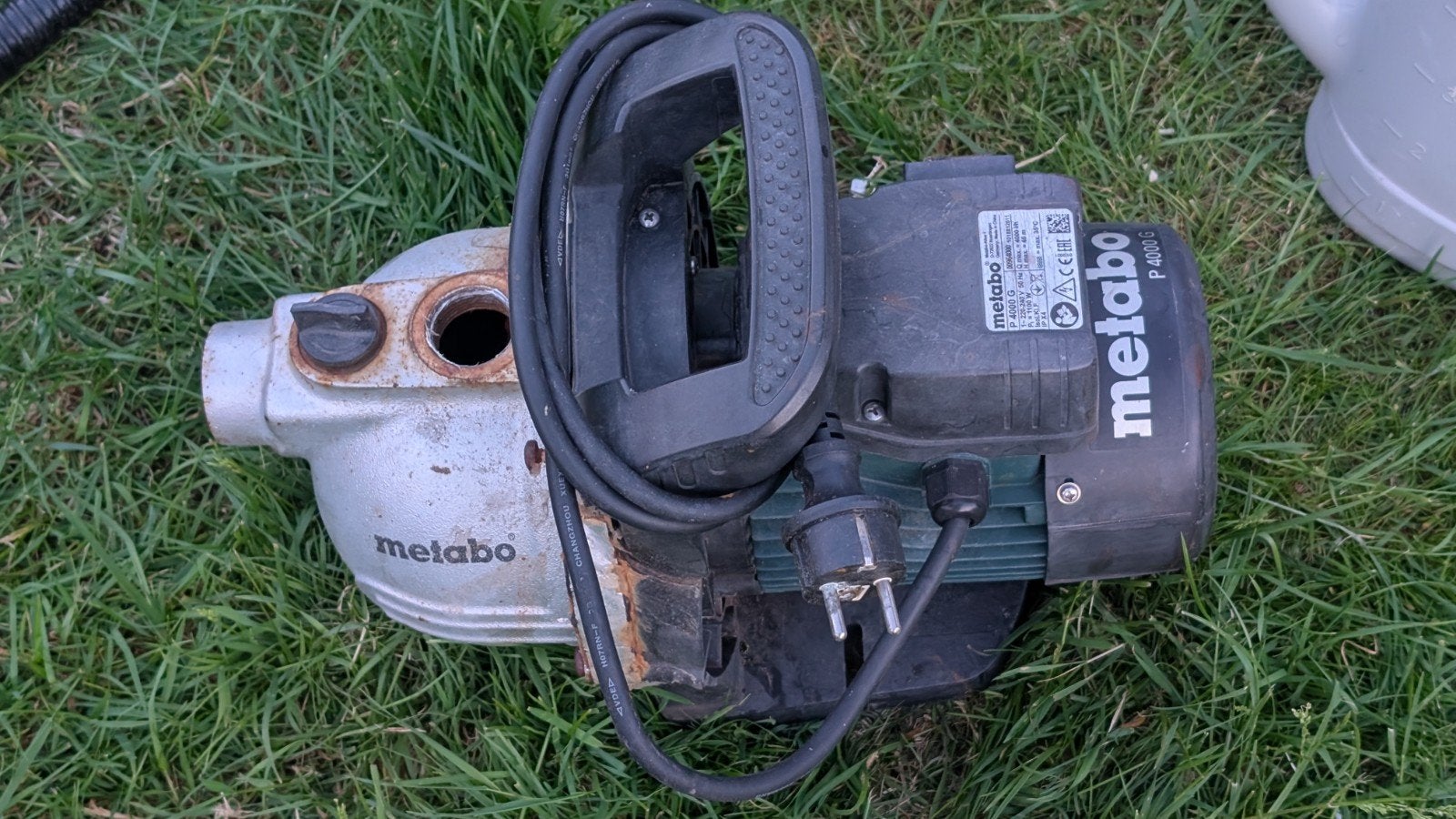 Waterpomp Metabo 2 jaar oud, Ophalen of Verzenden, Gebruikt