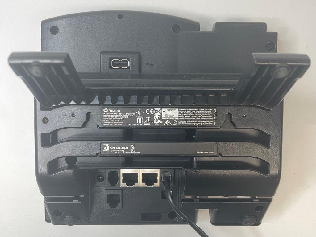 Partij 11x Polycom VVX 411 IP VoIP desktelefoon, Telecommunicatie, Telefooncentrales, Gebruikt, ., Ophalen of Verzenden, .