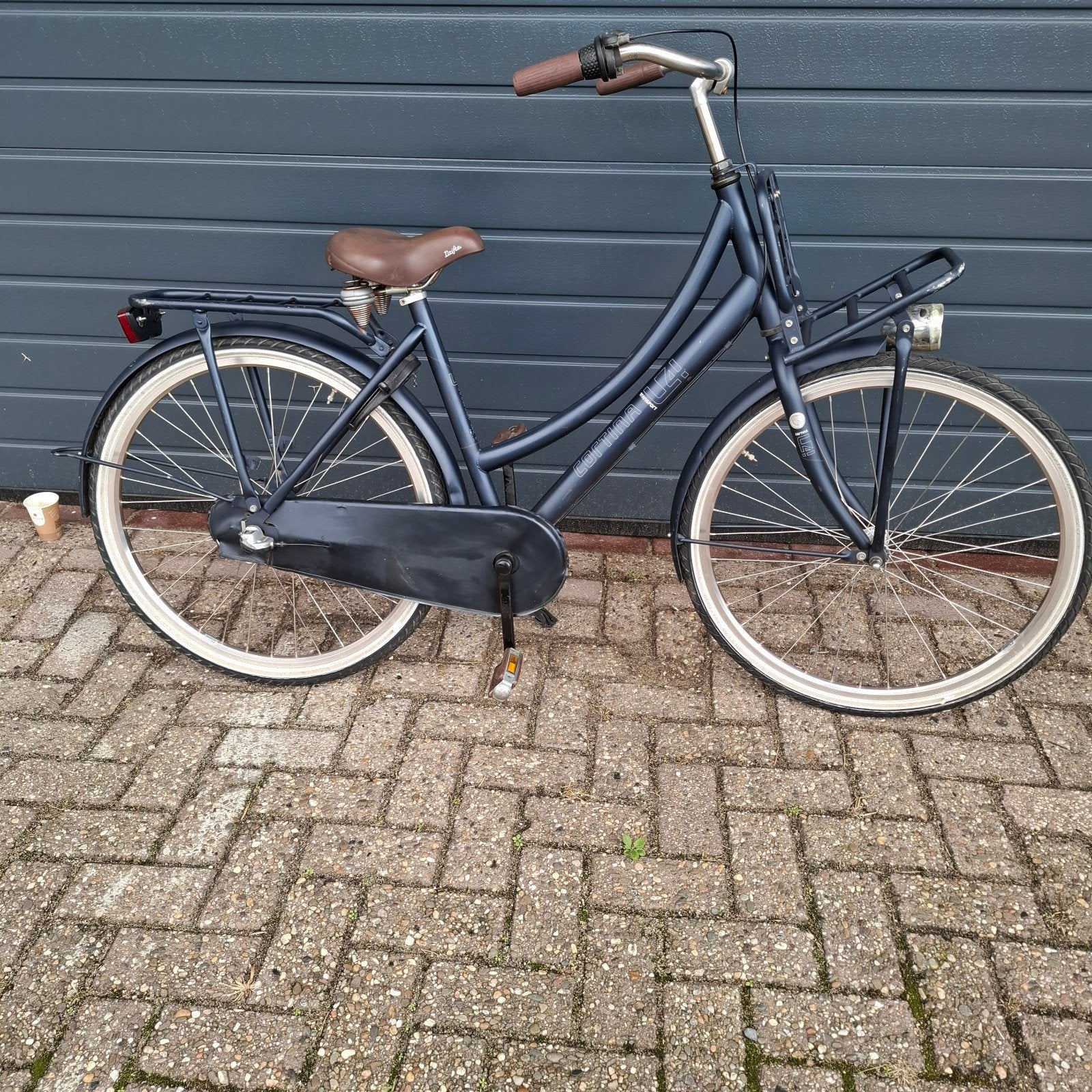 meisjesfiets cortina U4, Fietsen en Brommers, Ophalen of Verzenden, Zo goed als nieuw, Versnellingen