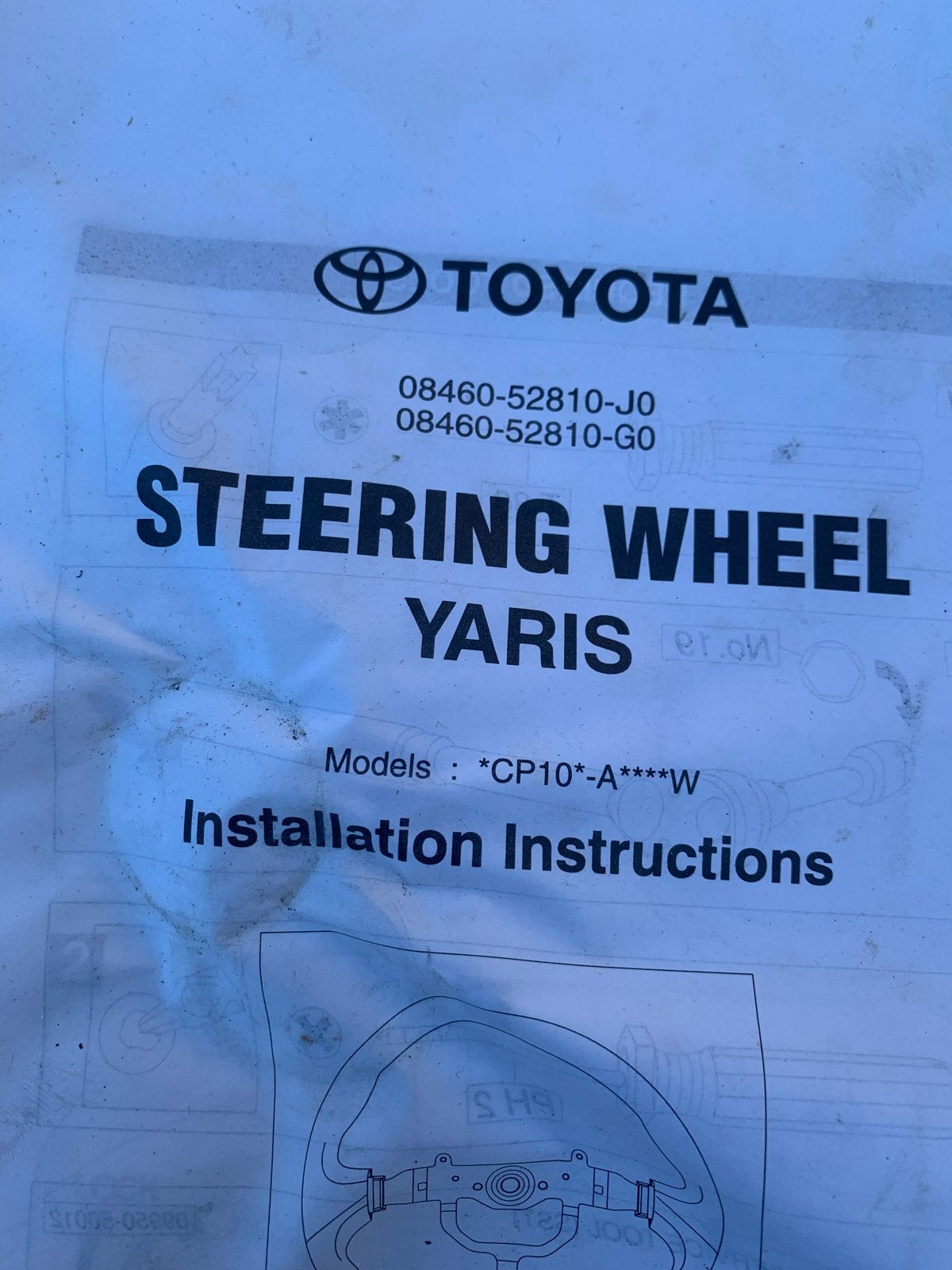 Toyota Yaris Sportstuur (Nieuw in doos), Ophalen of Verzenden, Nieuw, Toyota