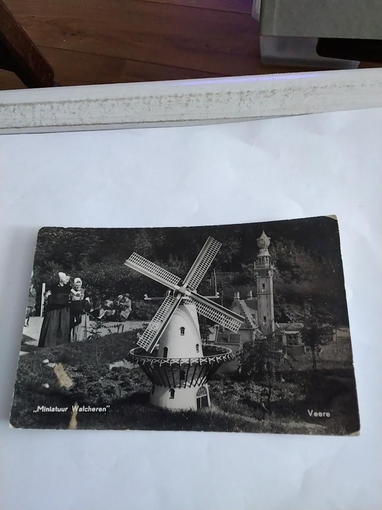 MINIATUUR WALCHEREN.  VEERE 1956, Ophalen of Verzenden, 1940 tot 1960, Zeeland