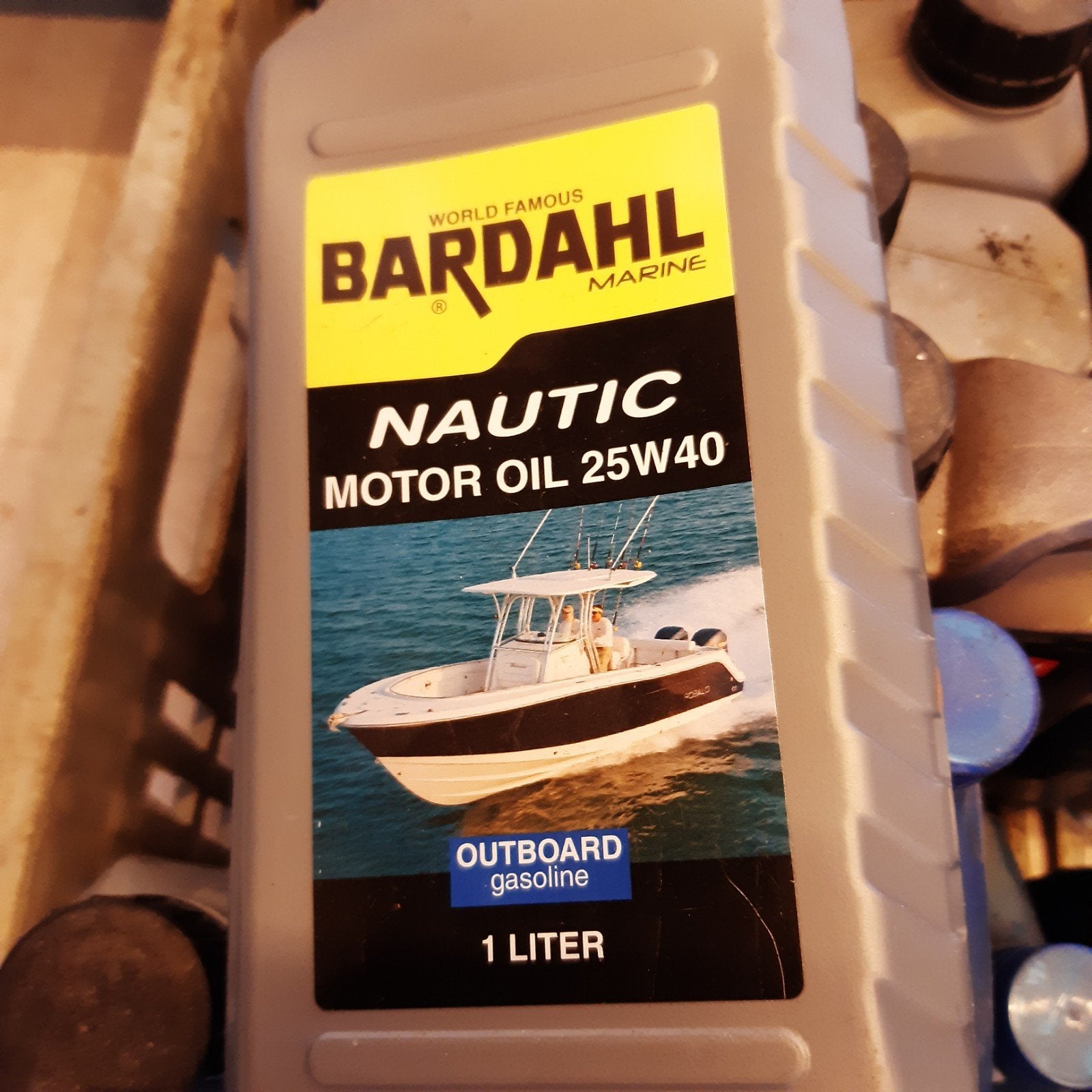 partij bardahl Nautic Motorolie 25W40 Buitenboordmotor Benzi, Ophalen of Verzenden, Nieuw, Motor en Techniek