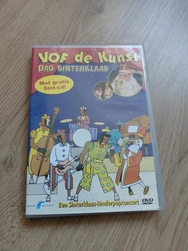 VOF de Kunst - Dag Sinterklaasje dvd., Cd's en Dvd's, Alle leeftijden, Ophalen of Verzenden, Zo goed als nieuw, Tv fictie