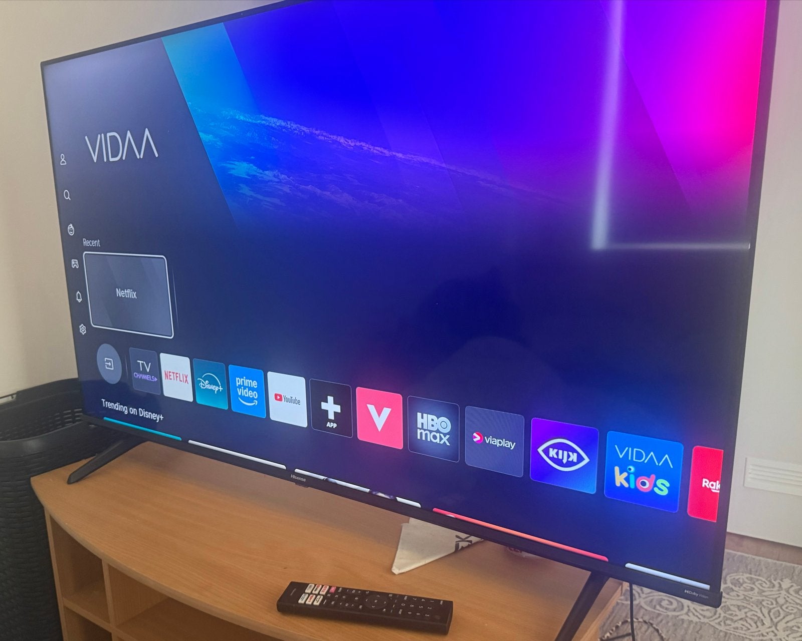 Hisense 50 inch 4K Smart TV, LED, 120 Hz, Zo goed als nieuw, 100 cm of meer