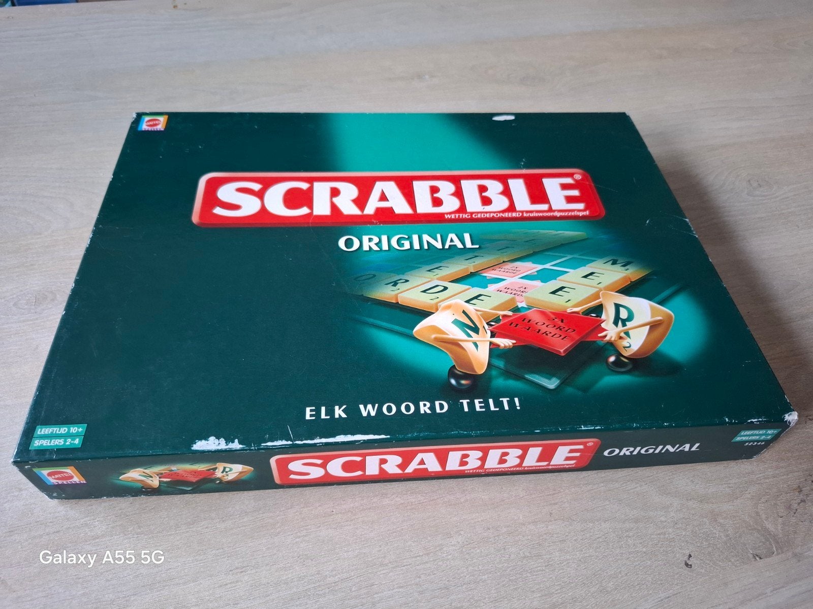 Scrabble Original Bordspel - Compleet en in goede staat, Mattel, Gebruikt, Ophalen of Verzenden, Mattel