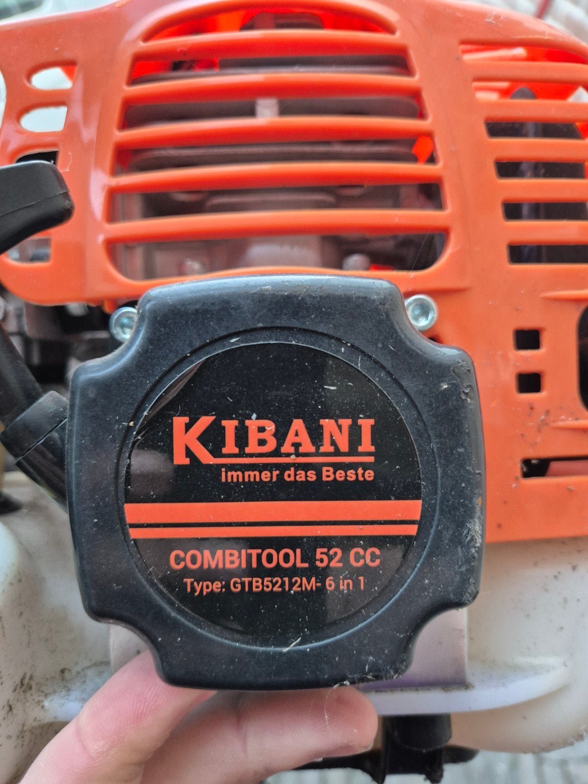 Kibani Combitool 52cc 6-in-1 Benzine Tuingereedschap, Ophalen, Gebruikt, Overige soorten, Kibani
