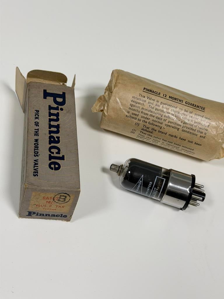 Pinnacle 6A8GT Elektronenbuis NOS Nieuw Vintage radiobuis, Ophalen of Verzenden, H, H, H