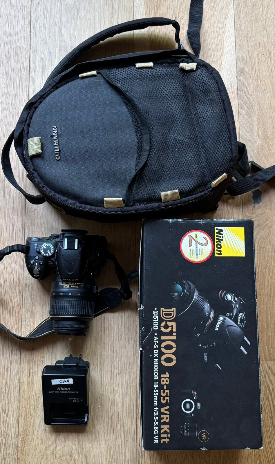 Nikon D5100, Audio, Tv en Foto, Fotocamera's Digitaal, Ophalen, Geheugenkaart, Gebruikt, Spiegelreflex