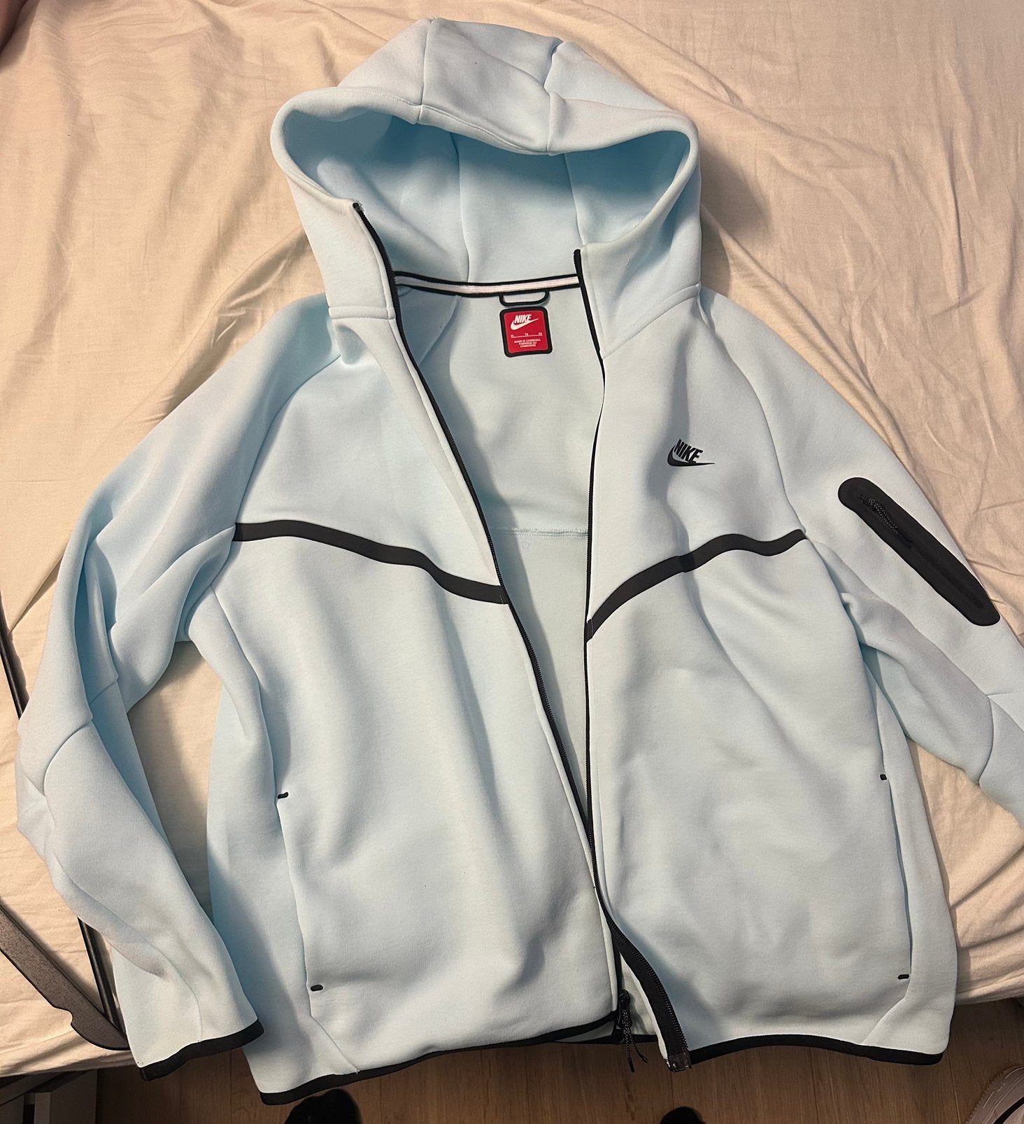 Originele Nike Teck trainingspak, Verzenden, Nieuw, Maat 56/58 (XL), Blauw