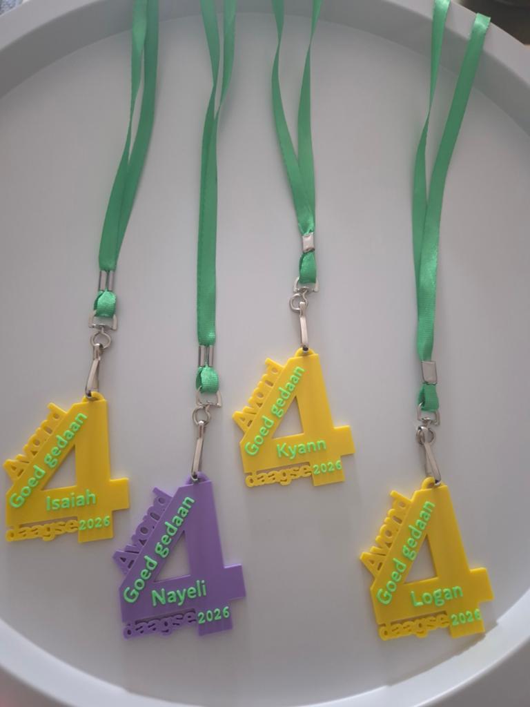 Gepersonaliseerde Avond4daagse Medaille 2026, Ophalen of Verzenden, Nieuw