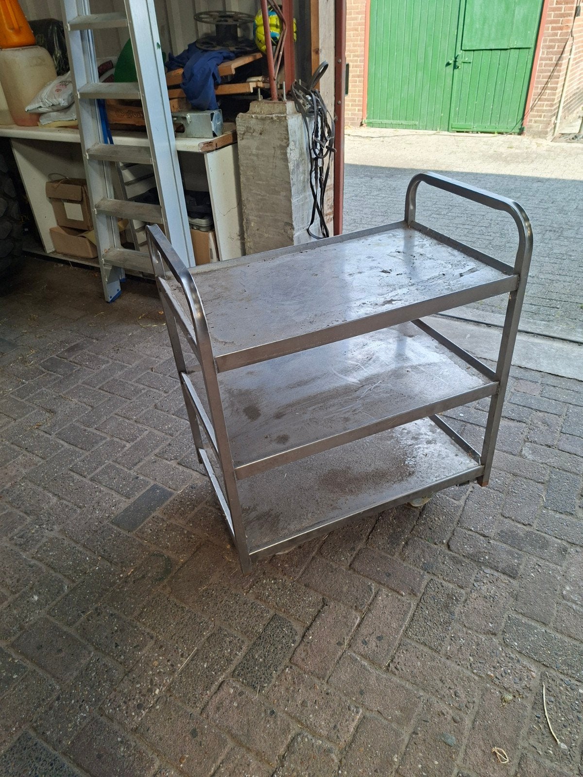 transport karretje, Doe-het-zelf en Verbouw, Transportwagens, Minder dan 60 liter, Ophalen, Gebruikt, Transportkar