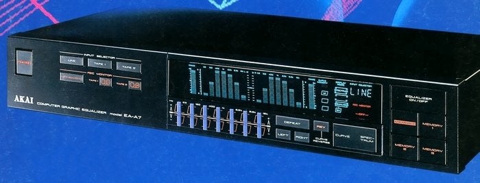 Gezocht: Akai EA-A7 Equalizer Zwart, Ophalen of Verzenden, Gebruikt, Overige merken
