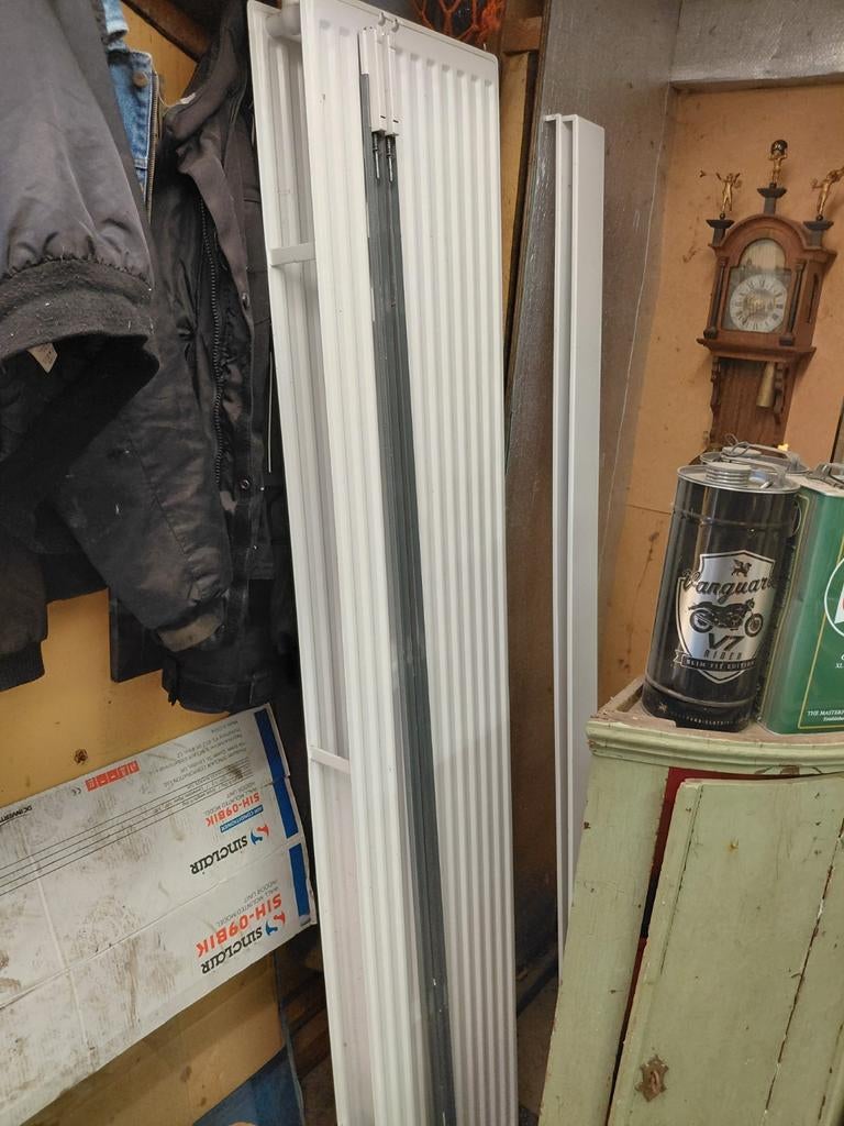 Verticale radiator H200, Ophalen