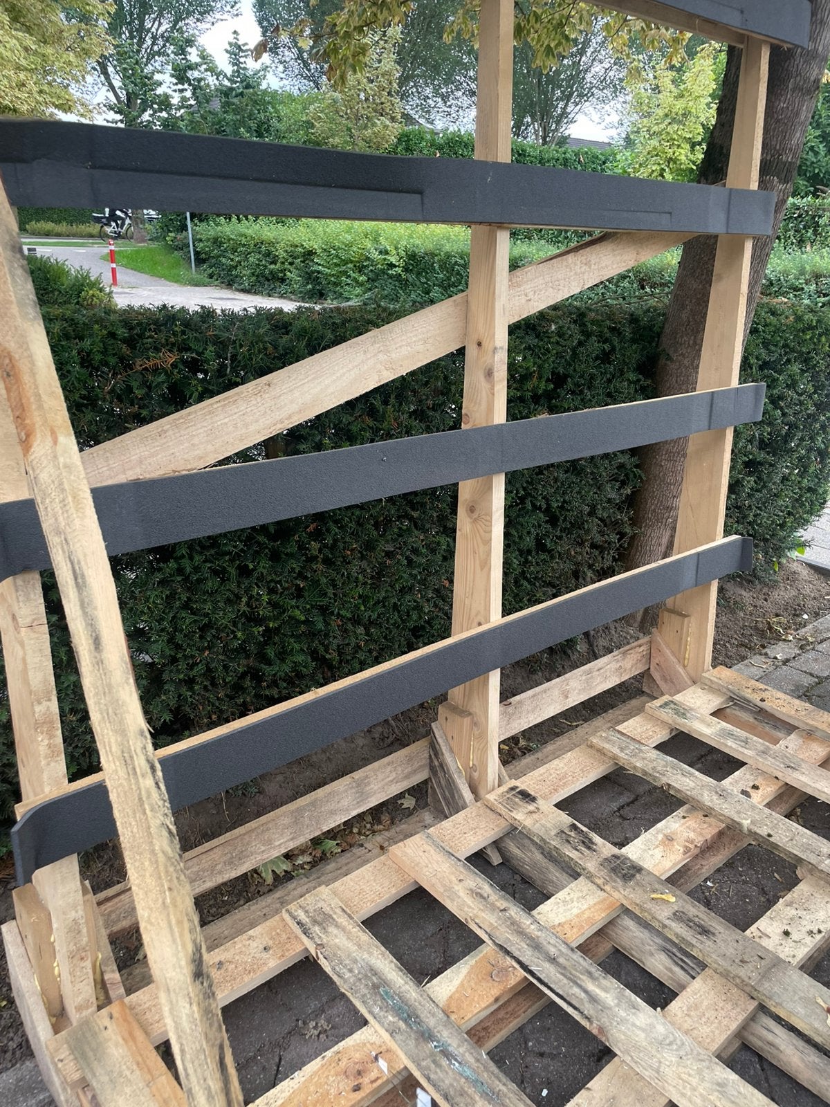 Glasbok, Tuin en Terras, Ophalen, Zo goed als nieuw, Hout, Overige typen