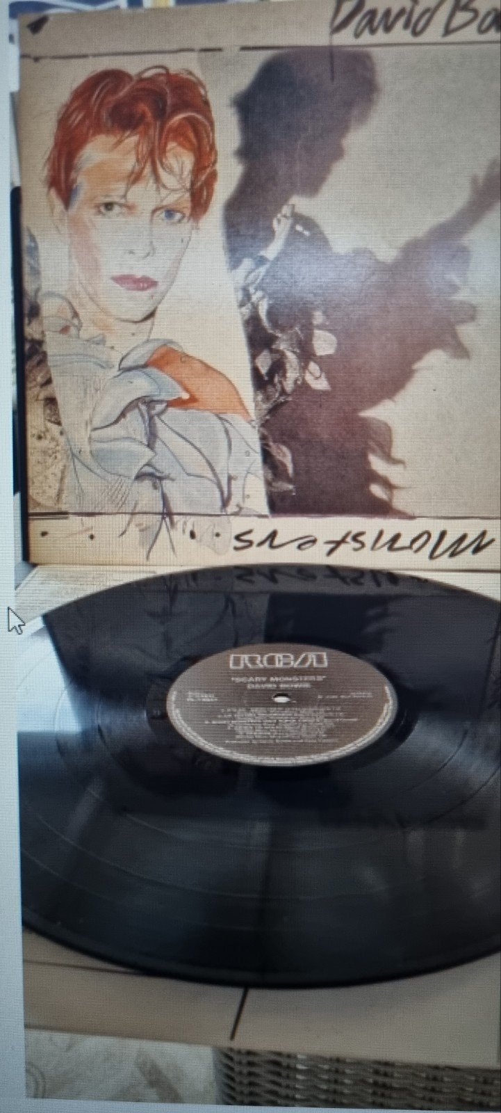 David Bowie - Scary Monsters (And Super Creeps) LP, LP, Gebruikt, Ophalen of Verzenden, 12 inch