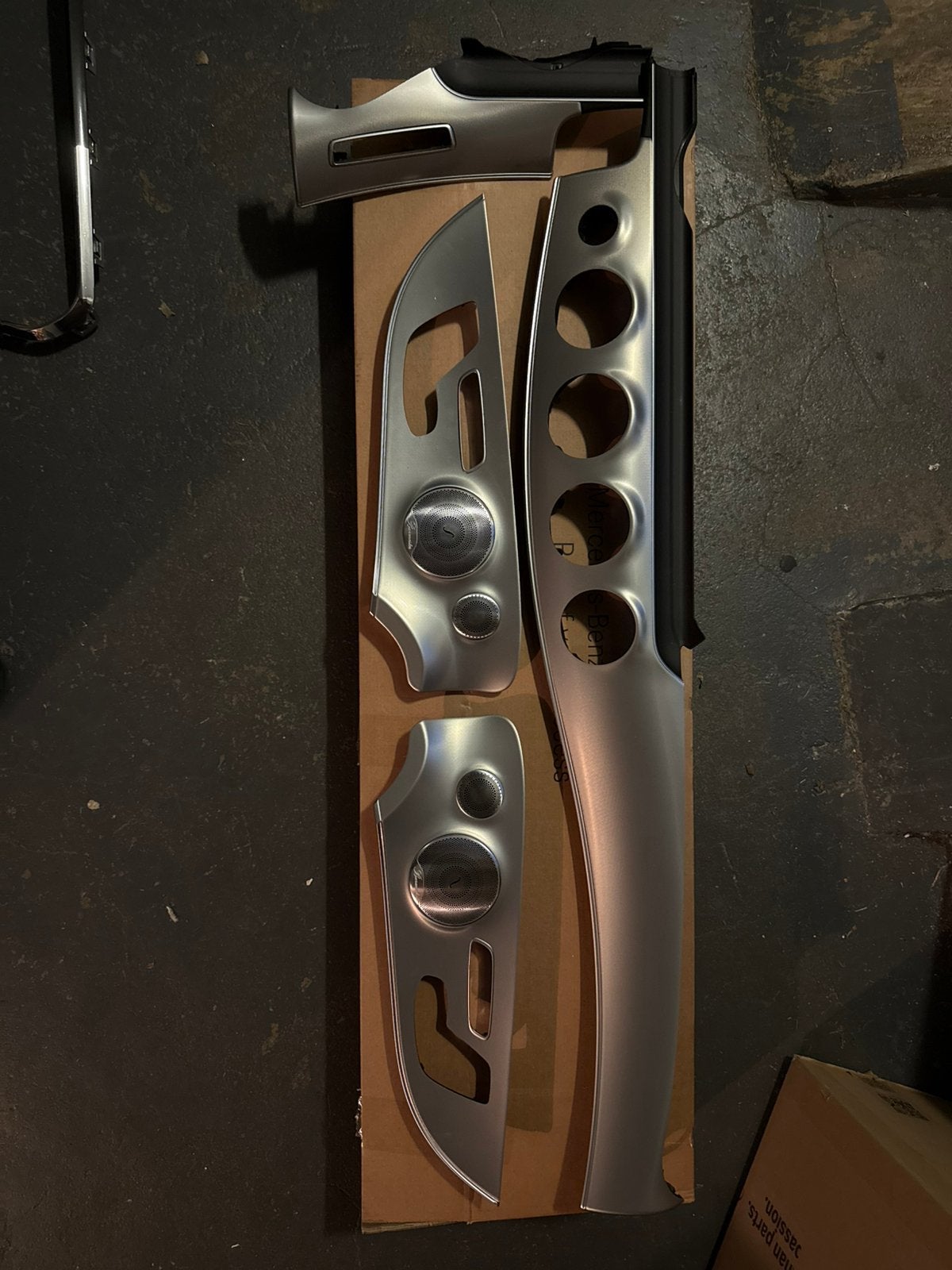 Originele interieurlijsten zilver Mercedes E Classe C238, Ophalen of Verzenden, Gebruikt, Mercedes-Benz