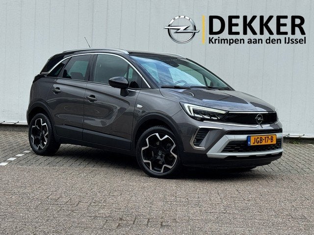 Opel Crossland 1.2 Turbo Ultimate met Head-up, Navi/Camera,, Auto's, Opel, Te koop, Crossland X, ABS, Achteruitrijcamera, Airbags