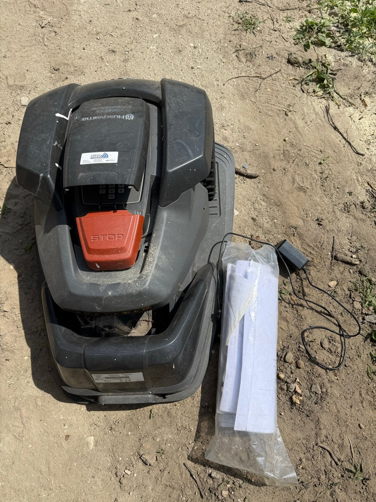 Husqvarna Automower 105 Robotmaaier, Ophalen, Gebruikt, 20 tot 25 cm