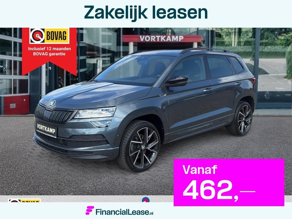 Skoda Karoq 1.5 TSI DSG SPORTLINE TREKHAAK/CAMERA/ELEK-KLEP/, Automaat, 12 maanden, Euro 6, Karoq