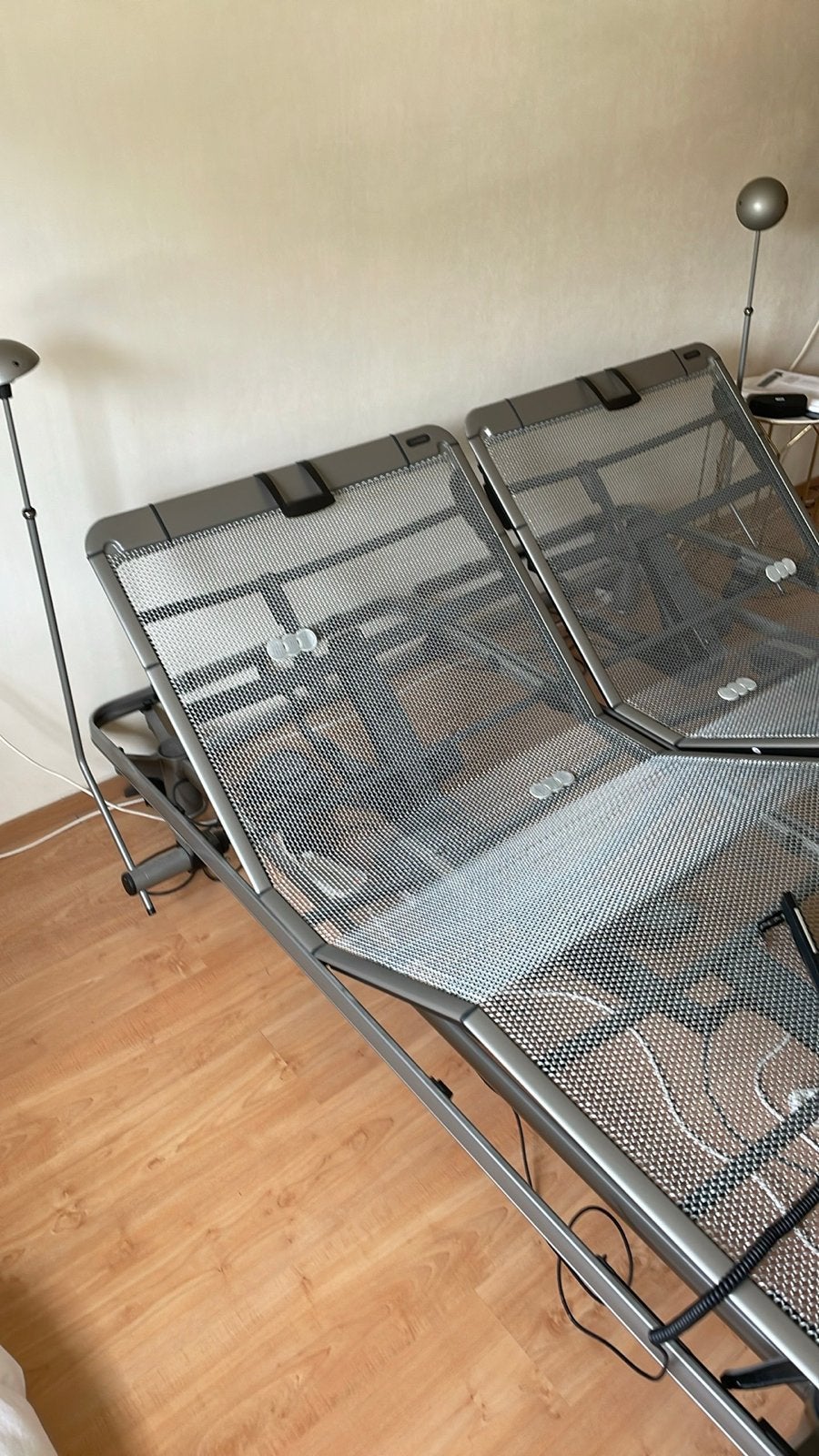 Auping Royal 2x. 200x90cm, Ophalen, Verstelbaar, 90 cm, Tweepersoons