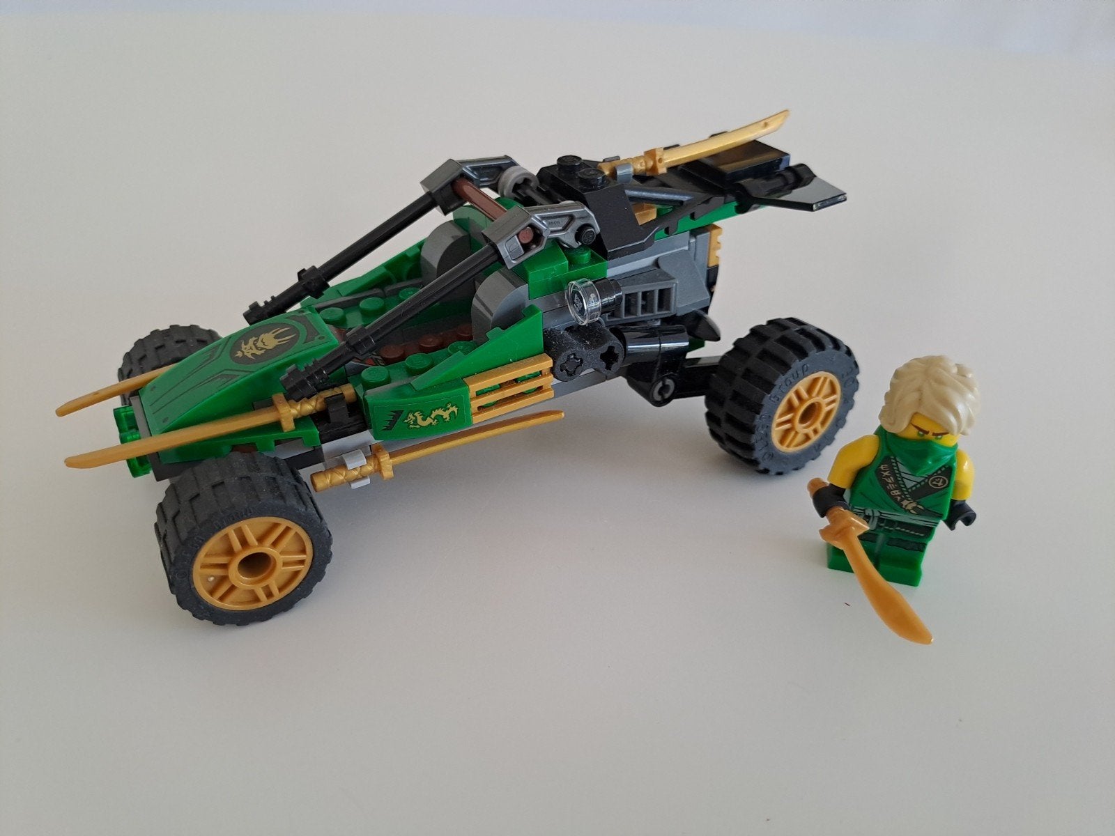 Lego Ninjago Legacy 71700 Jungle Raider met handleiding, Ophalen of Verzenden