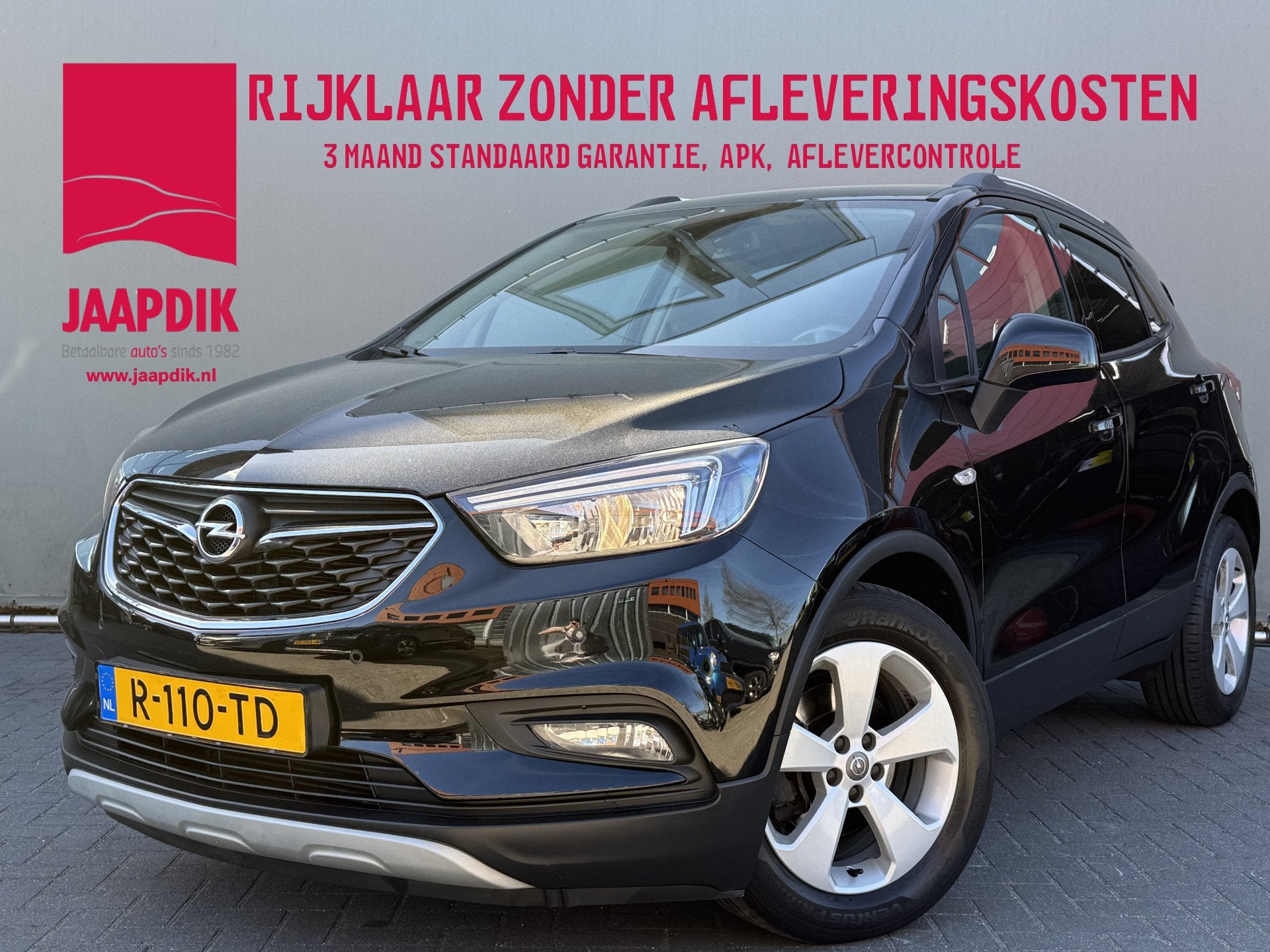 Opel Mokka X BWJ 2018 1.4 Turbo 141 PK Innovation AUTOMAAT |, Auto's, Opel, Stof, Gebruikt, Met garantie (alle), Zwart