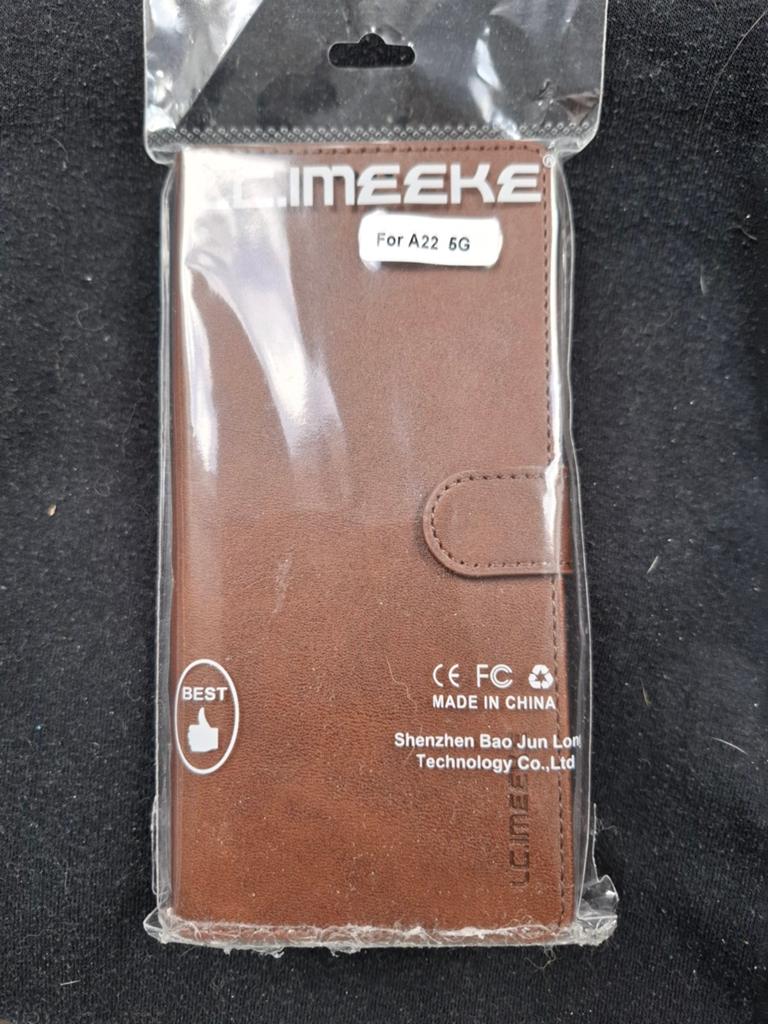 Samsung A22 telefoon tas (a), Ophalen of Verzenden, Nieuw, Flipcase