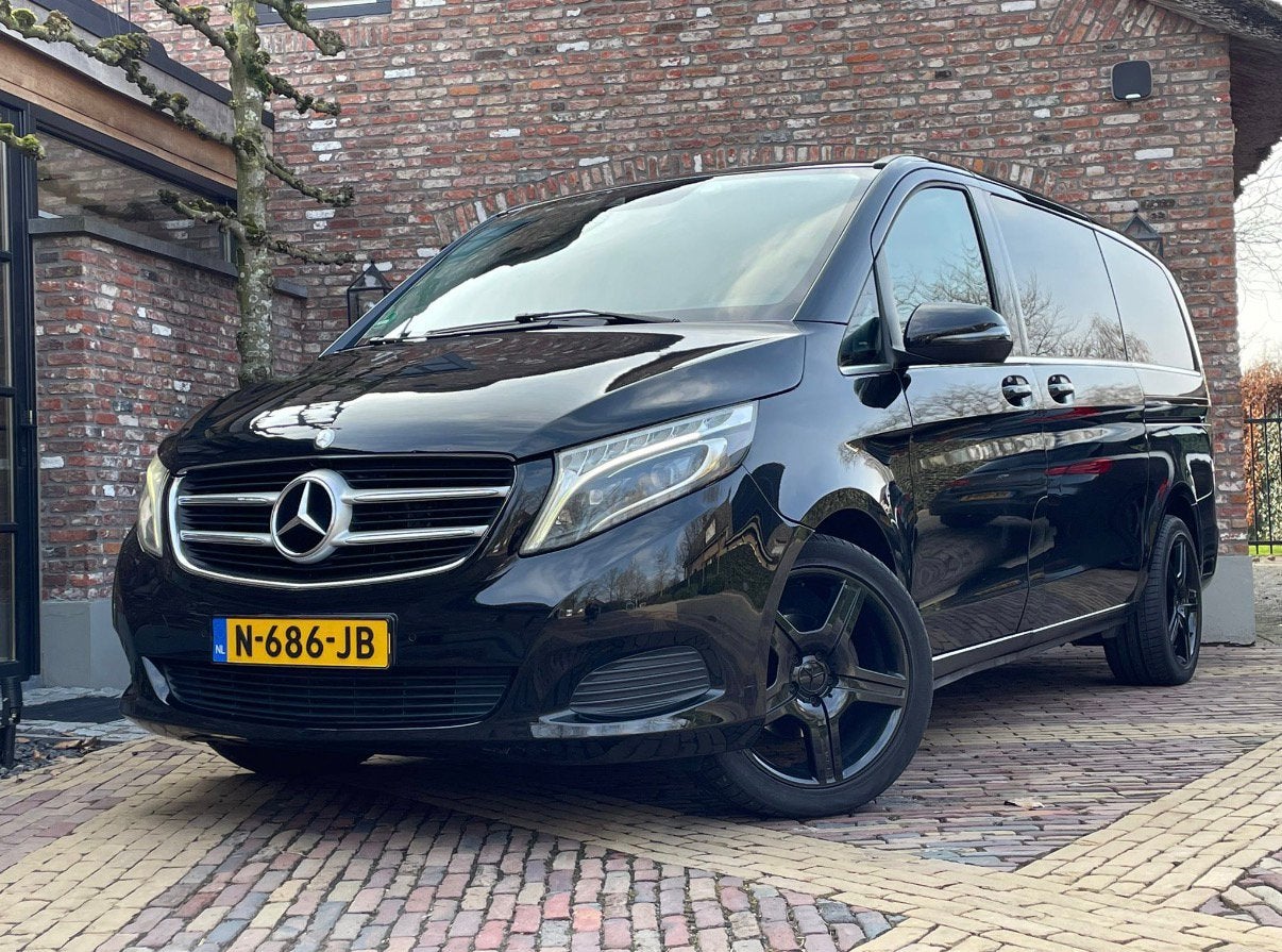 Mercedes-Benz V-Klasse 2.2 CDI 8pers V220 Lang AUT 2017, Auto's, Automaat, 4 cilinders, 2000 kg, Leder