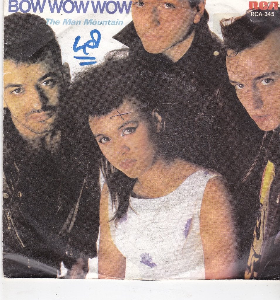 7" Single Bow Wow Wow - The man mountain, Ophalen of Verzenden, Gebruikt, 7 inch, Pop