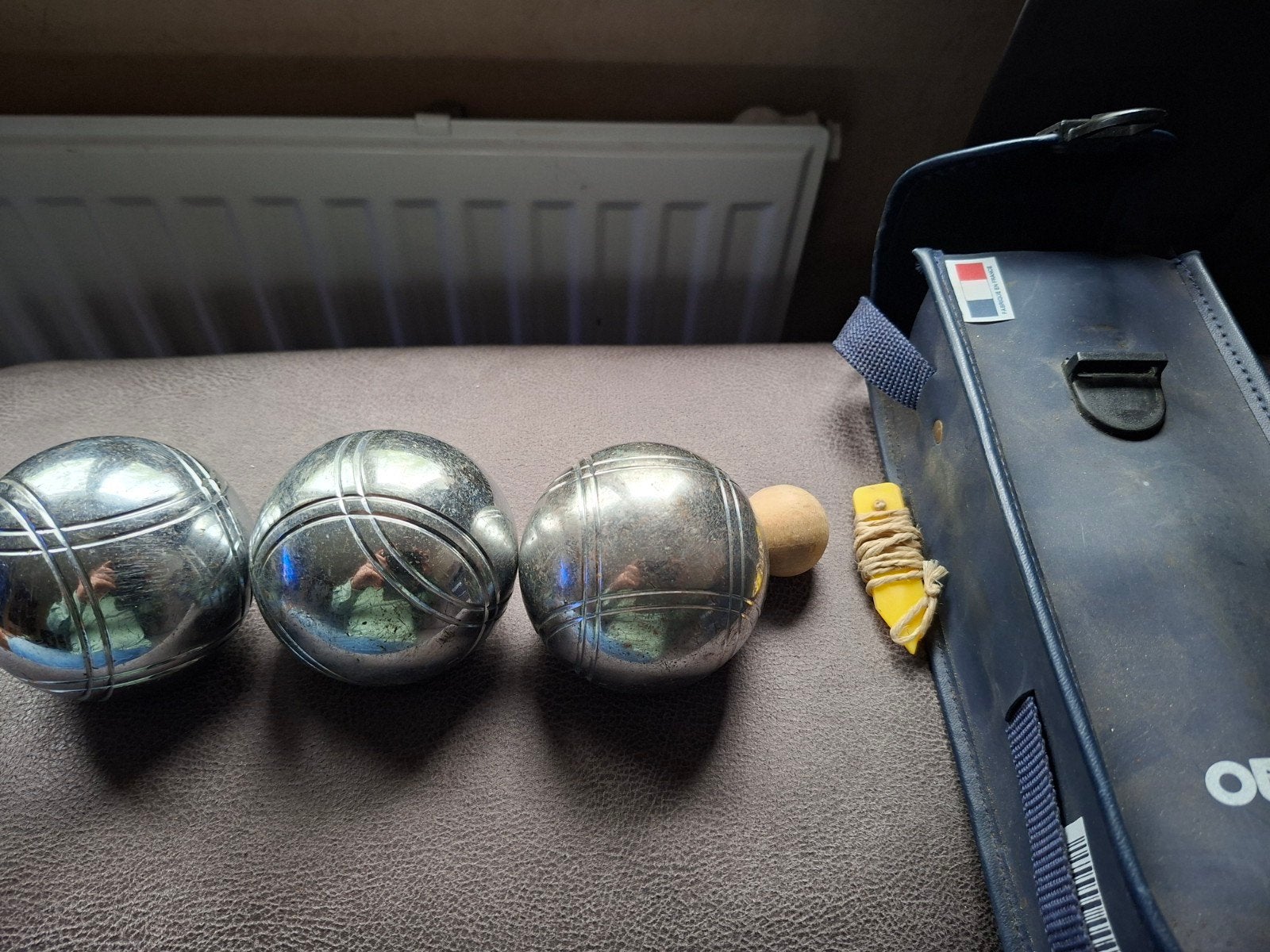 Jeu de boules set, Ophalen, Bal