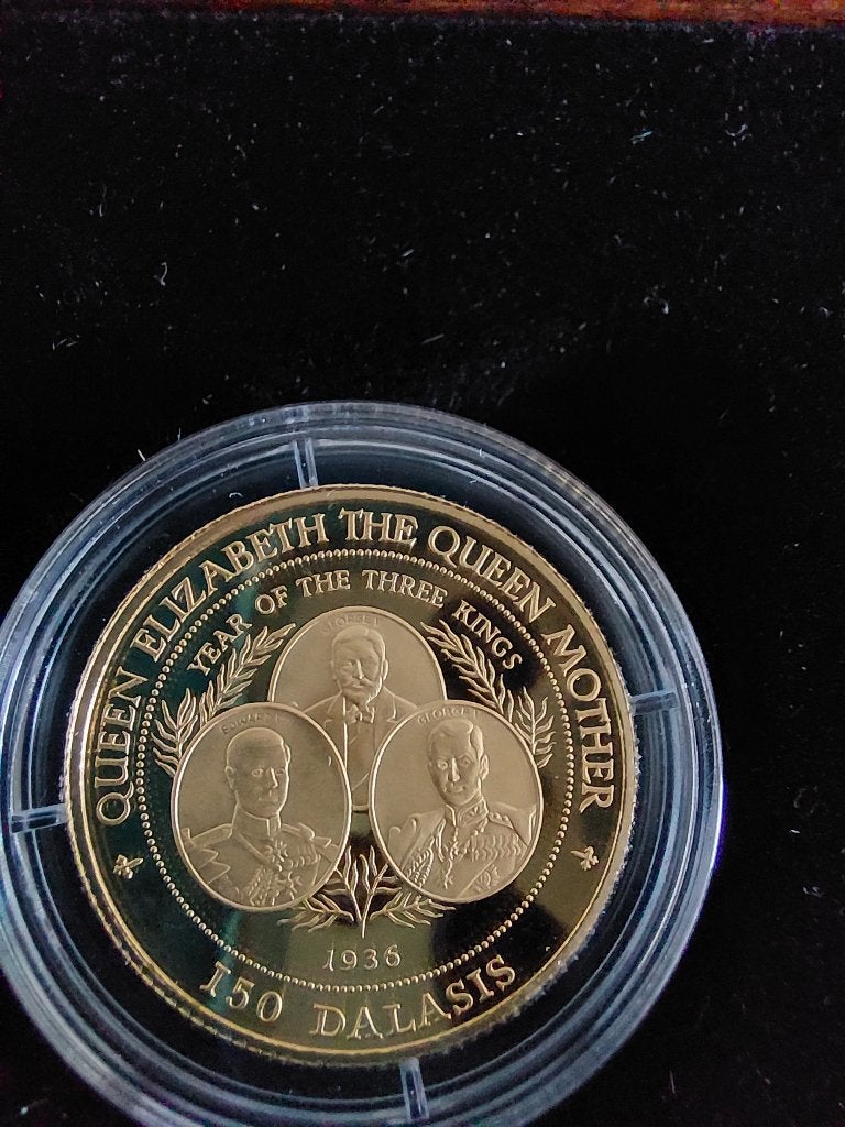 Gouden munt Gambia te koop, Ophalen, Overige landen, Losse munt, Goud