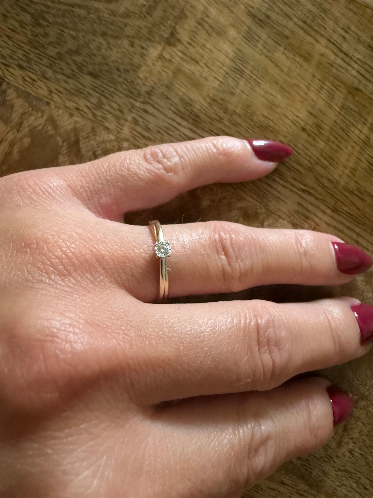 Van Siebel Geelgouden Ring Maat 16 - Zo Goed Als Nieuw, Ophalen of Verzenden, Met edelsteen, Dame, Goud
