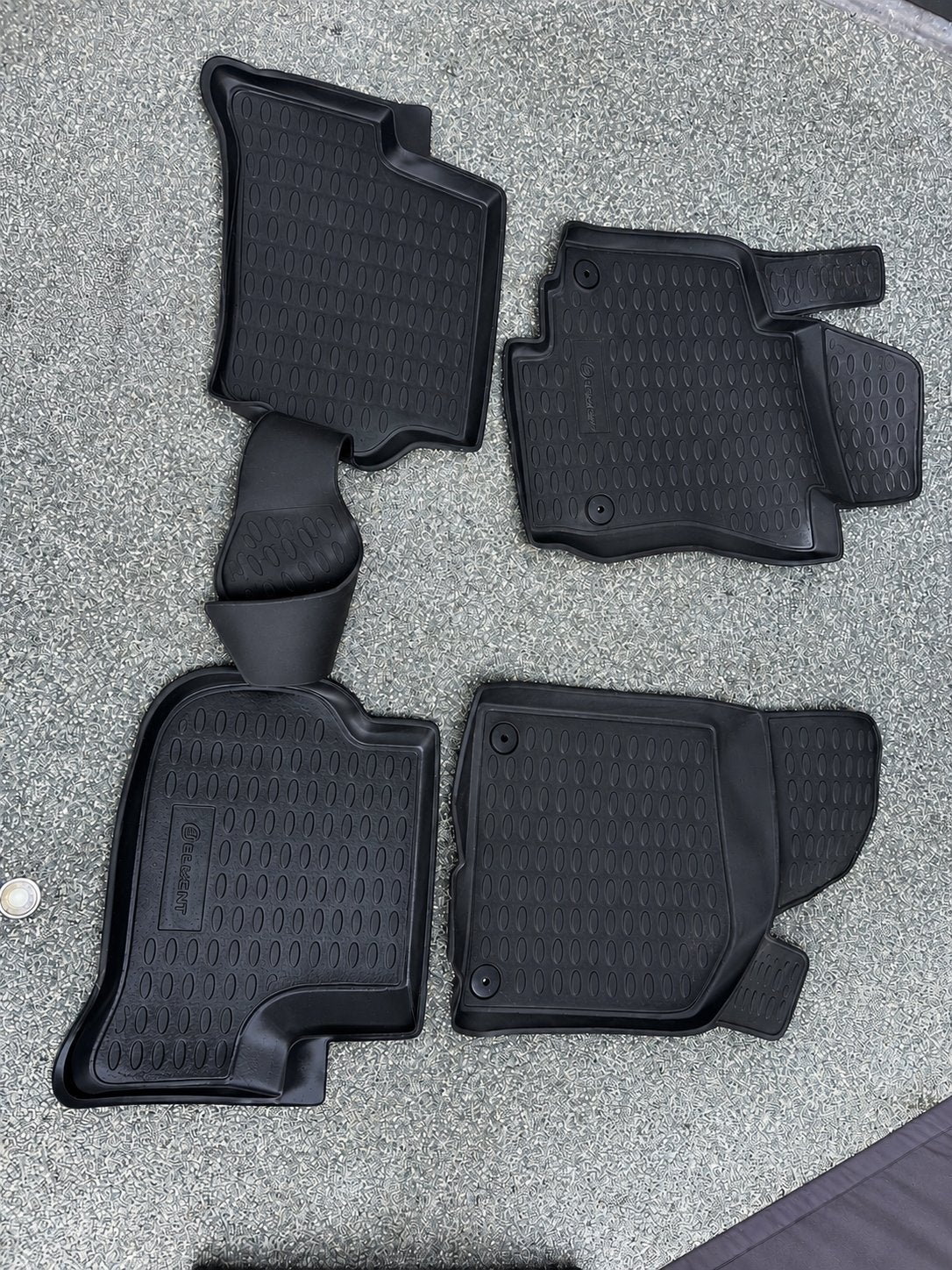 Rubberen automatten set - perfecte bescherming, Ophalen, Gebruikt