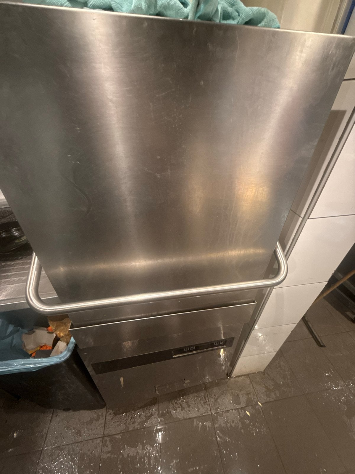 Professionele horeca vaatwasser - RVS, Ophalen of Verzenden, Gebruikt, Vrijstaand, 60 cm of meer
