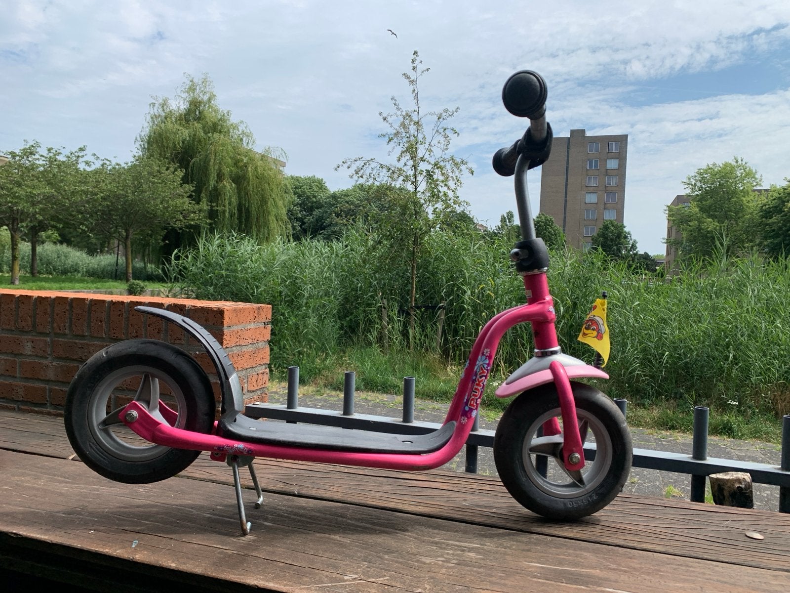 Roze Puky step voor kinderen (4-7 jaar), Ophalen, Gebruikt, Gewone step