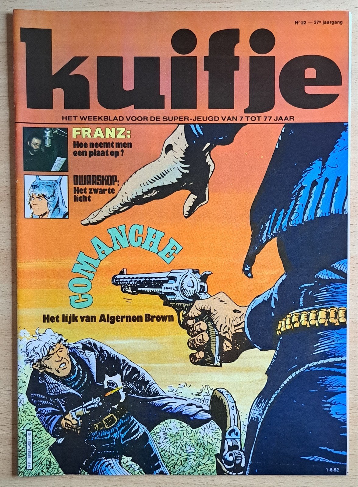 Complete 37e jaargang Kuifje (1982), Complete serie of reeks, Ophalen of Verzenden, Zo goed als nieuw, Diverse tekenaars en schrijvers