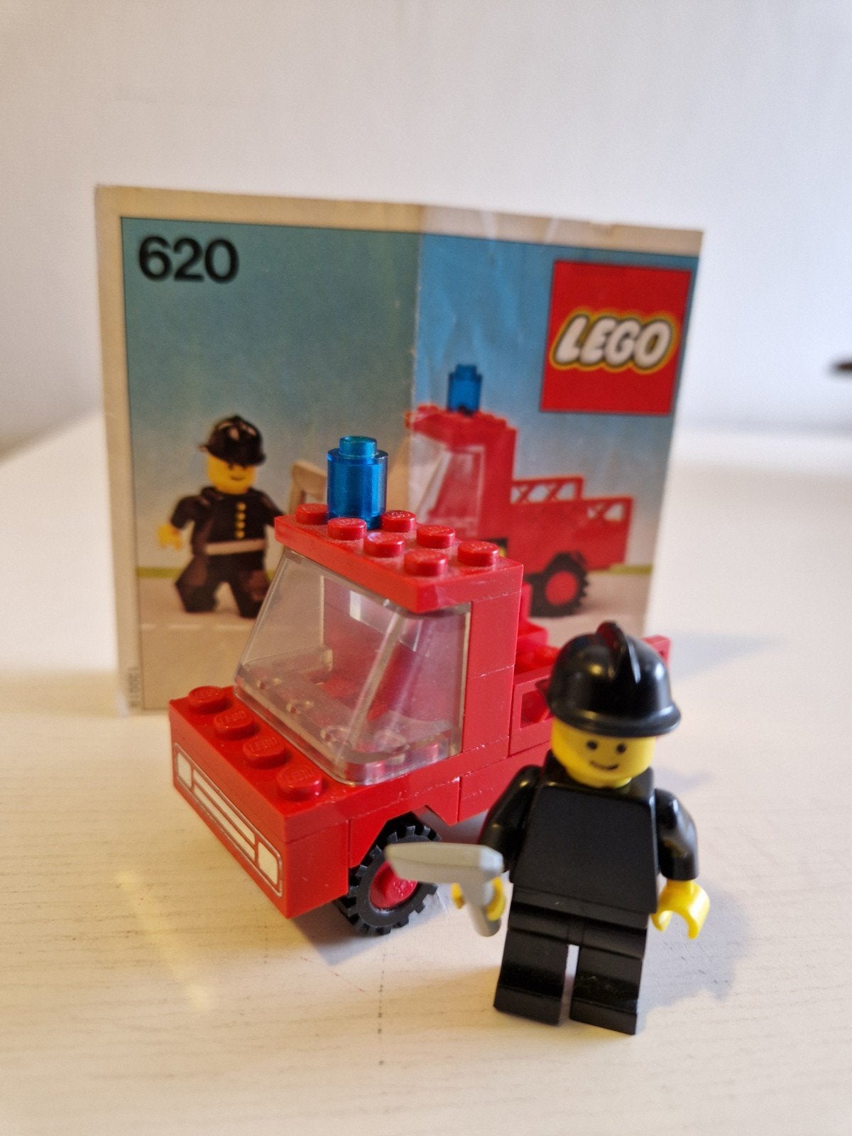 Lego 620 - Fireman's car, Compleet, Gebruikt, Lego, Ophalen of Verzenden