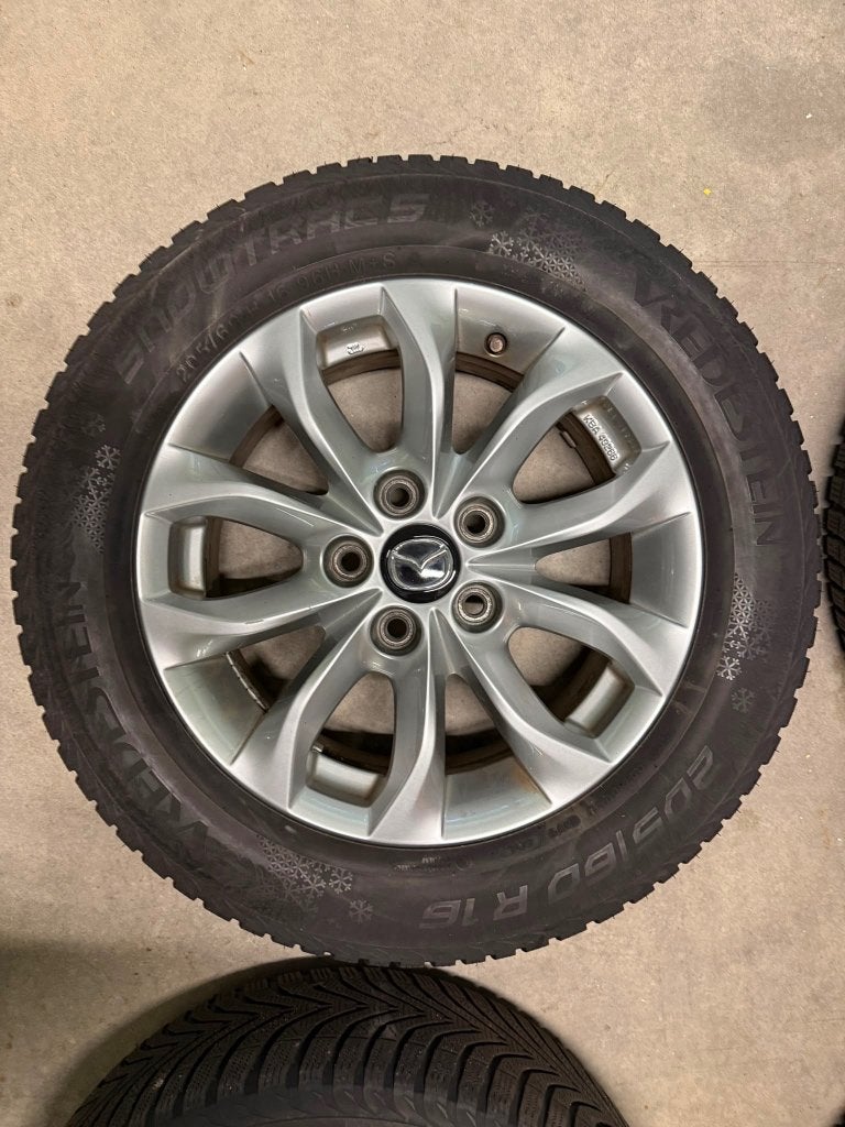 Originele Mazda 16 inch lichtmetalen velgen - Topstaat!, Ophalen, Gebruikt, Velg(en), 16 inch