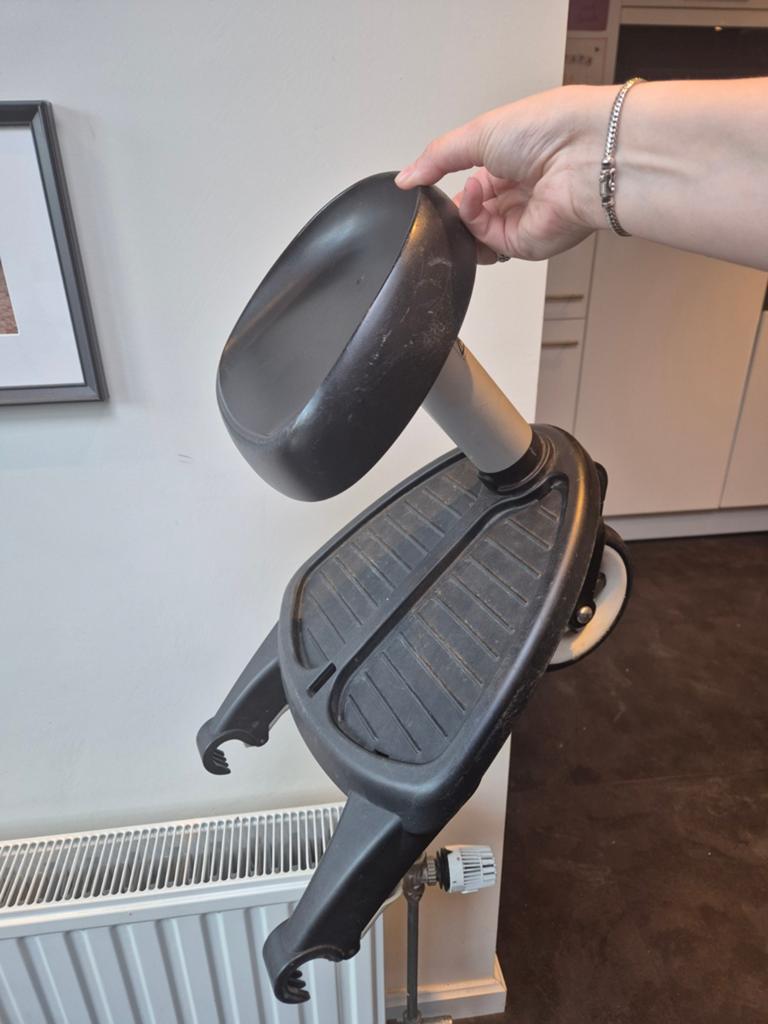 Bugaboo meerijdplankje met zitje, Kinderen en Baby's, Kinderwagens en Combinaties, Ophalen, Gebruikt, Bugaboo