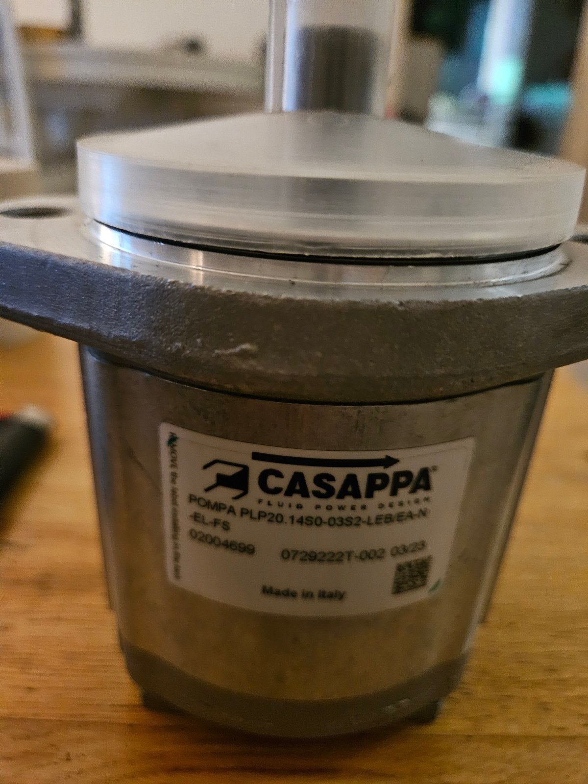 Casappa Hydraulische Pomp PLP20.14S0-03S2-LEB/EA-N, Ophalen of Verzenden, Casappa, Info@casappa.com, Via Balestrieri 1, 43044 Casalecchio di Reno PR, Italië